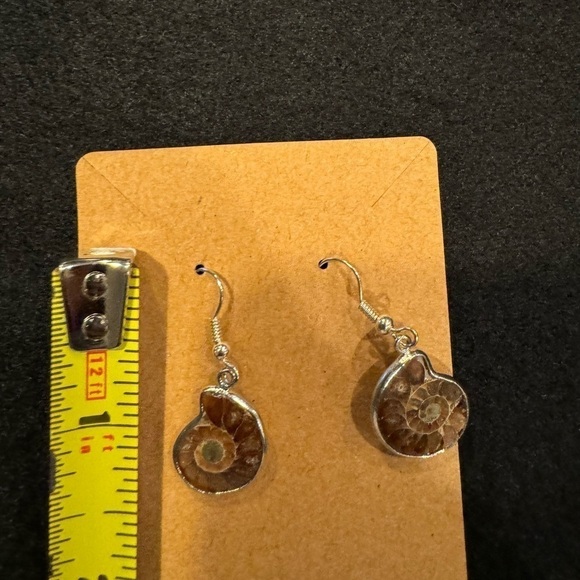 2 pairs hanging handmade earrings; silver. - Picture 4 of 5